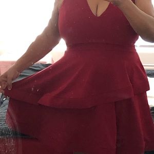 NWOT SYMPHONY PLUS RED DRESS